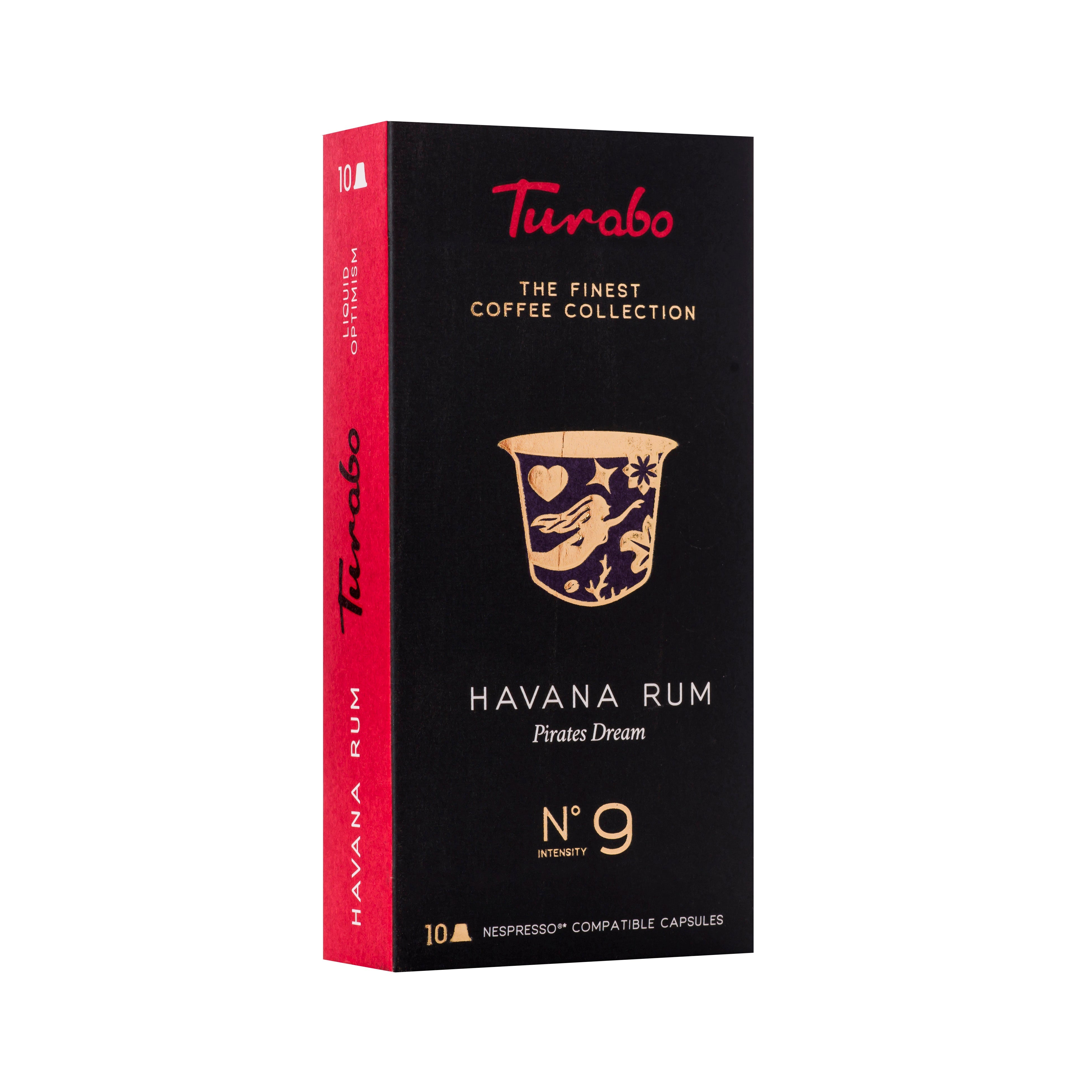 Capsule de cafea cu aroma de Rom Havana | Turabo |