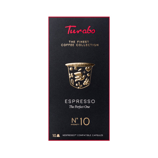 Capsule cafea Turabo. Capsule de cafea Espresso