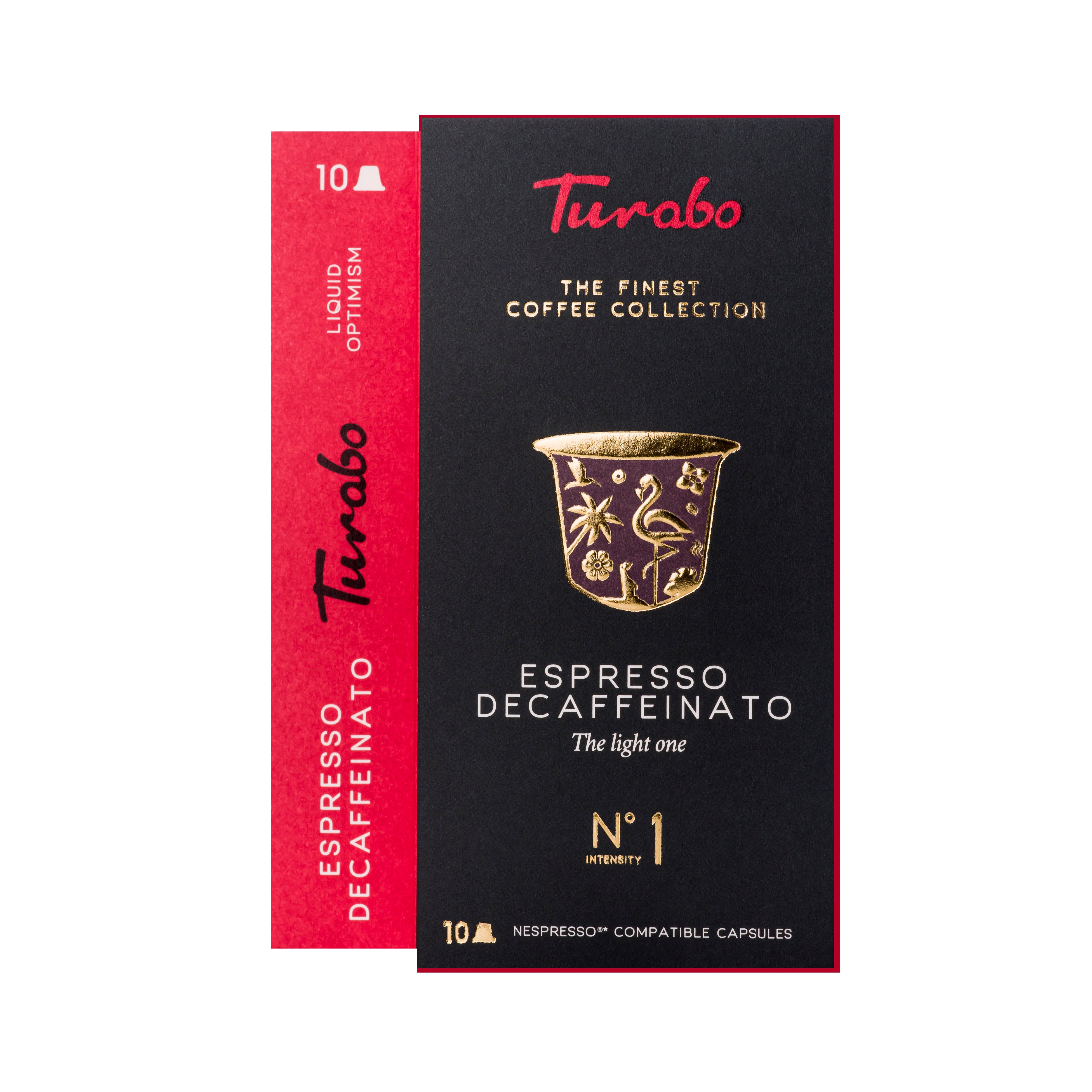 Capsule de cafea Espresso decofeinizată | Turabo |